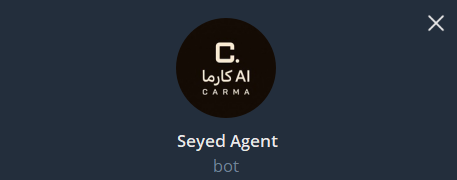 پروفایل ربات ایجنت کارما